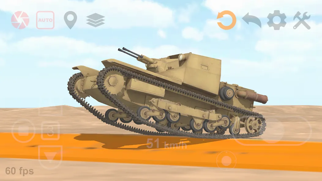 Взломанная Tank Physics Mobile Vol.3  [МОД Бесконечные монеты] — последняя версия apk на Андроид screen 4