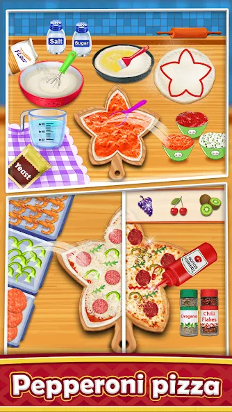 Скачать взлом Pizza Maker — Cooking Games  [МОД Unlocked] — стабильная версия apk на Андроид screen 2