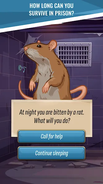 Скачать взлом Hoosegow: Prison Survival (Хузгау)  [МОД Unlocked] — полная версия apk на Андроид screen 1