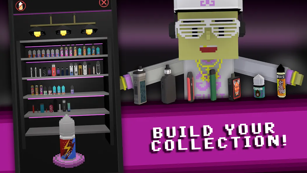 Взломанная Vape Boss: Shop Simulator 3D  [МОД Бесконечные деньги] — последняя версия apk на Андроид screen 2