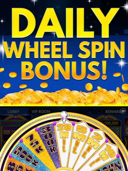 Взлом Spin Vegas Slots: Slot Games (Спин Вегас слоты)  [МОД Unlimited Money] — полная версия apk на Андроид screen 3