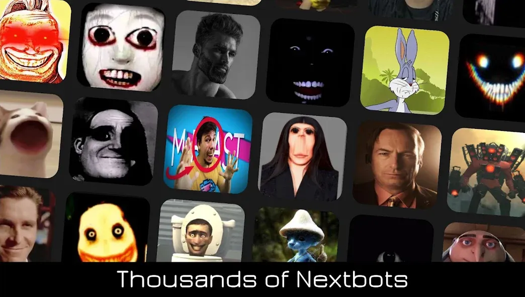 Взлом Nextbots Online: Sandbox (Некстботс Онлайн)  [МОД Меню] — полная версия apk на Андроид screen 1