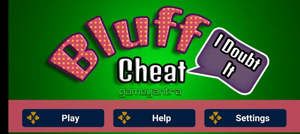 Взломанная Bluff Card Game (Блеф карточная игра)  [МОД Меню] — стабильная версия apk на Андроид screen 1