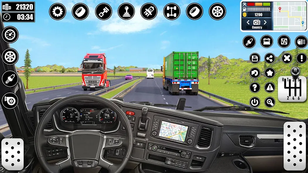 Скачать взлом Cargo Delivery Truck Games 3D (Карго Деливери Трак Игры 3D)  [МОД Mega Pack] — последняя версия apk на Андроид screen 4