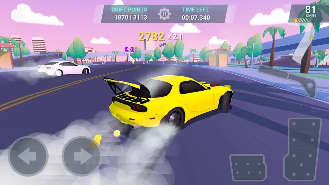 Скачать взломанную Drift Clash Online Racing (Дрифт Клаш)  [МОД Menu] — полная версия apk на Андроид screen 3