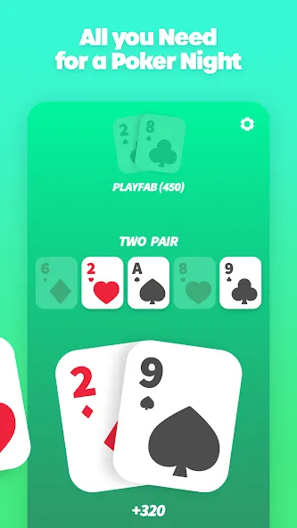 Взлом Poker with Friends — EasyPoker (ИзиПокер)  [МОД Бесконечные монеты] — последняя версия apk на Андроид screen 2