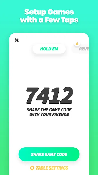 Взлом Poker with Friends — EasyPoker (ИзиПокер)  [МОД Бесконечные монеты] — последняя версия apk на Андроид screen 4