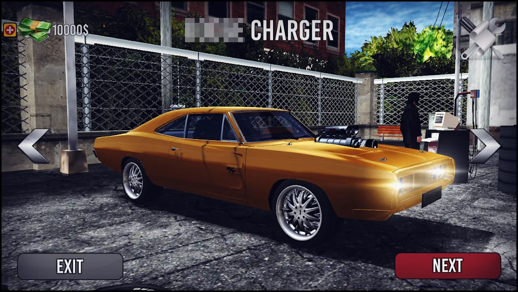 Взломанная Charger Drift Simulator (Чарджер Дрифт Симулятор)  [МОД Много денег] — полная версия apk на Андроид screen 1