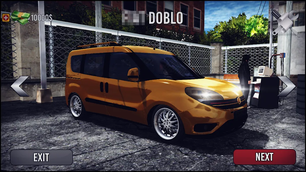 Взлом Doblo Drift Simulator (Добло Дрифт Симулятор)  [МОД Unlimited Money] — полная версия apk на Андроид screen 1