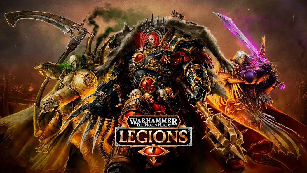 Взлом Warhammer Horus Heresy Legions (Вархаммер Искупление Хоруса Легионы)  [МОД Все открыто] — полная версия apk на Андроид screen 1