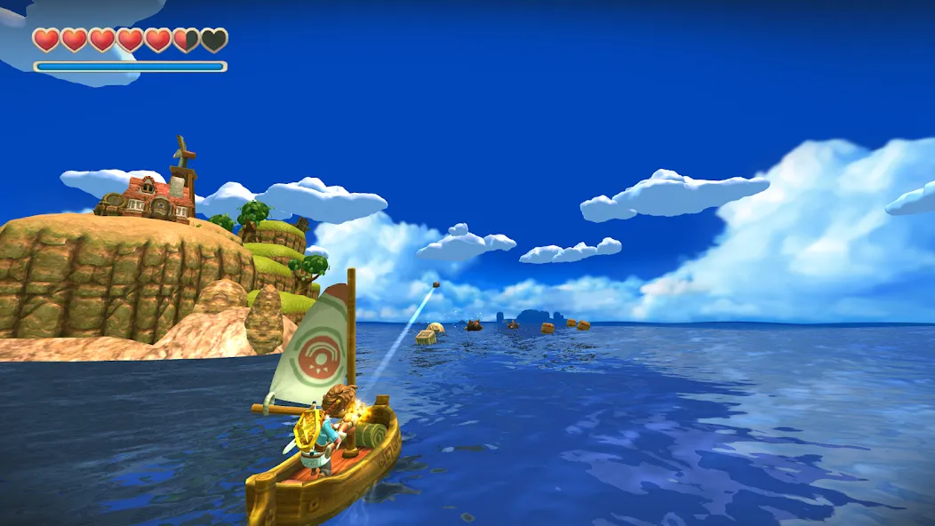 Скачать взломанную Oceanhorn ™ (Оушенхорн)  [МОД Все открыто] — стабильная версия apk на Андроид screen 2