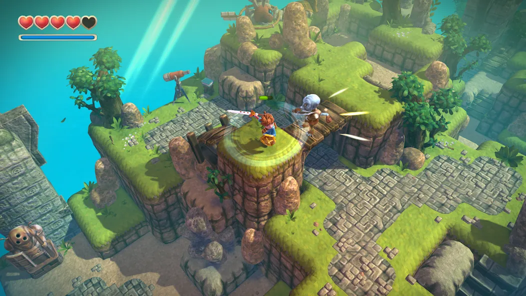 Скачать взломанную Oceanhorn ™ (Оушенхорн)  [МОД Все открыто] — стабильная версия apk на Андроид screen 3