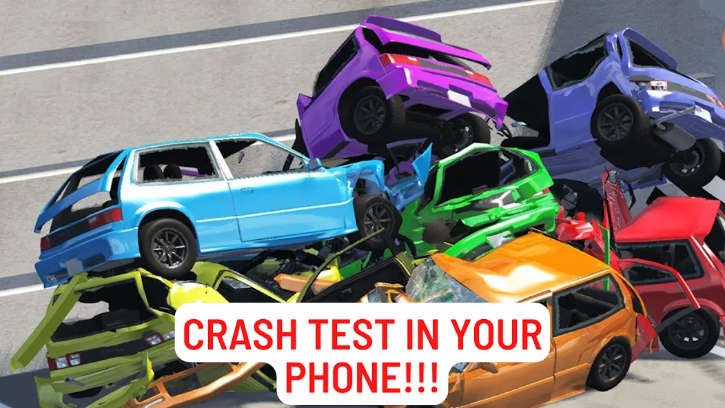 Взломанная Car Crashing Simulator (Кар Крэшинг Симулятор)  [МОД Unlimited Money] — последняя версия apk на Андроид screen 2