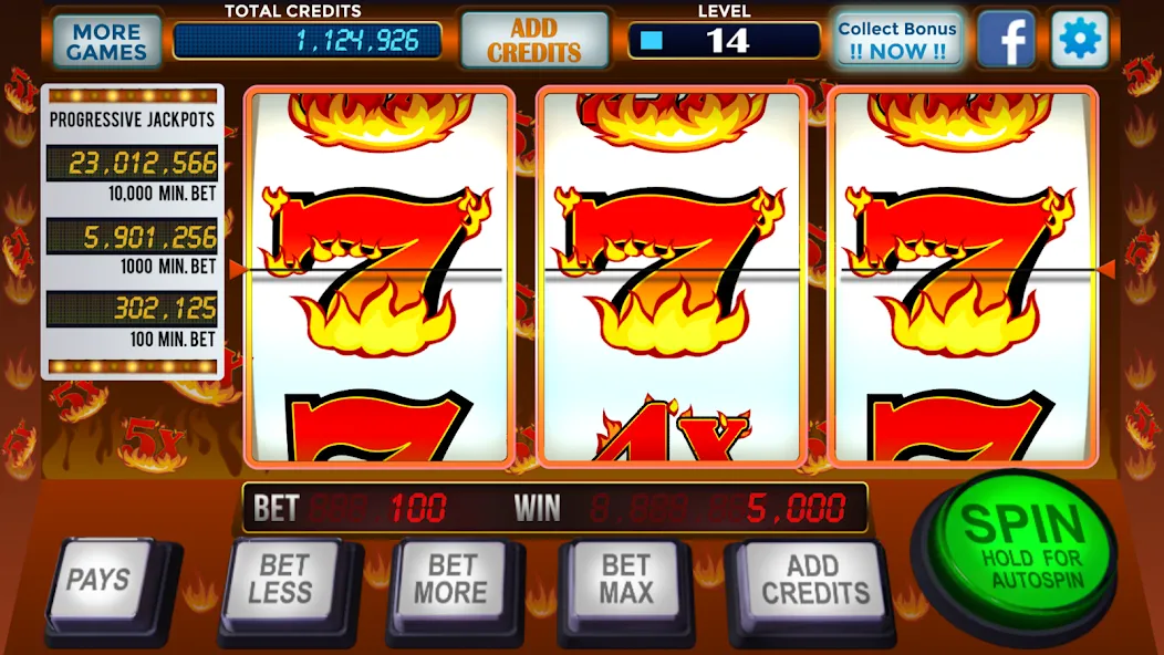 Взлом 777 Slots Casino Classic Slots (Слоты Казино Классические Слоты)  [МОД Menu] — последняя версия apk на Андроид screen 2