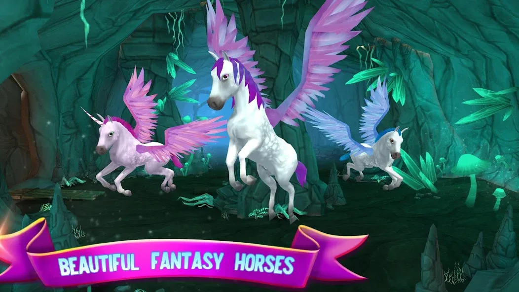 Скачать взломанную Horse Paradise: My Dream Ranch  [МОД Все открыто] — последняя версия apk на Андроид screen 3