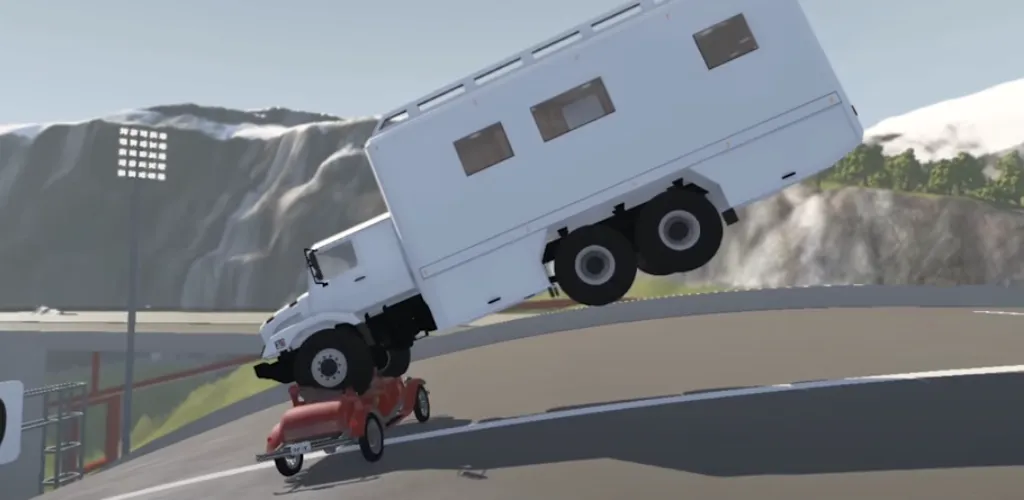 Скачать взломанную Realistic Car Crash Simulator  [МОД Много денег] — стабильная версия apk на Андроид screen 2