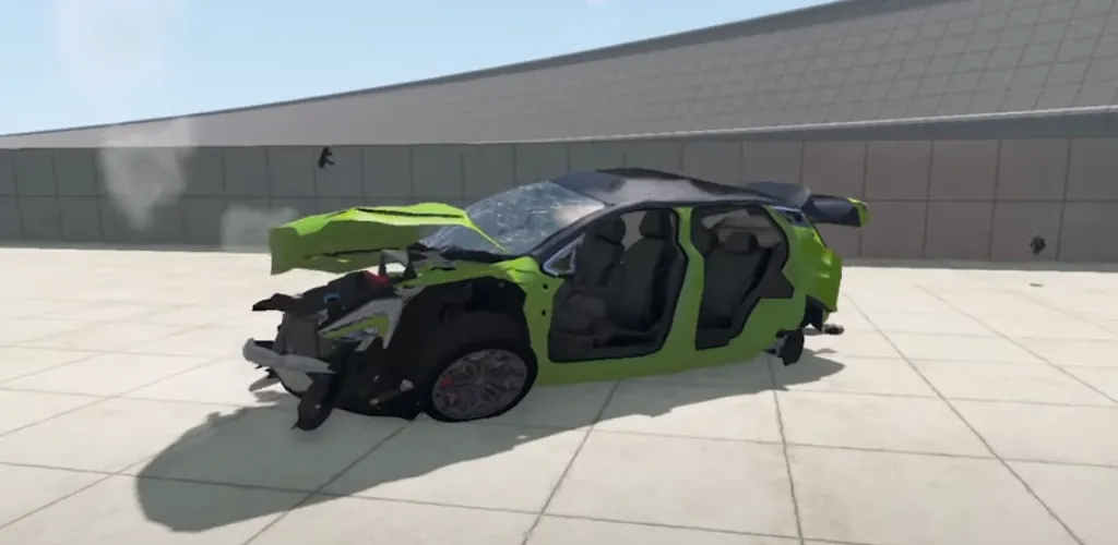 Скачать взломанную Realistic Car Crash Simulator  [МОД Много денег] — стабильная версия apk на Андроид screen 4