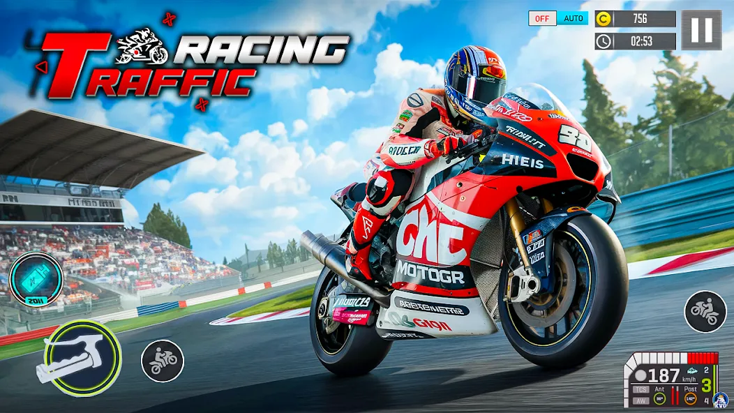 Скачать взломанную Moto Racing 3d Motorcycle Game (Дерт Байк Рейсинг 3Д)  [МОД Unlocked] — стабильная версия apk на Андроид screen 2