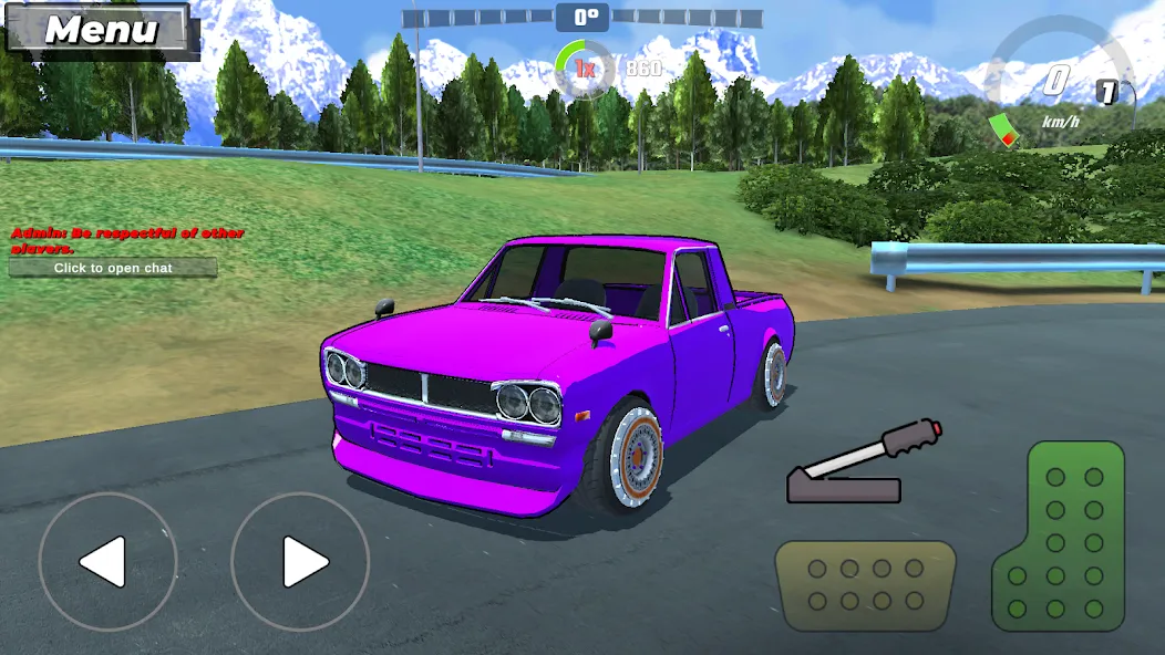 Скачать взлом Drift King: Online (Дрифт Кинг)  [МОД Все открыто] — полная версия apk на Андроид screen 3