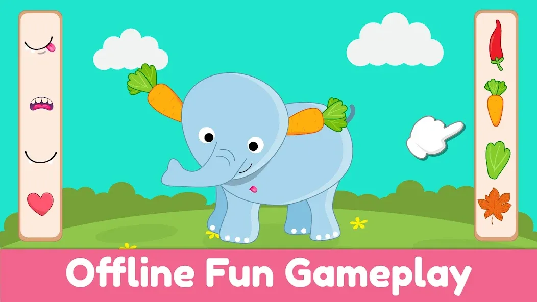 Скачать взлом ElePant Kids Learning Games 2+  [МОД Много денег] — стабильная версия apk на Андроид screen 4