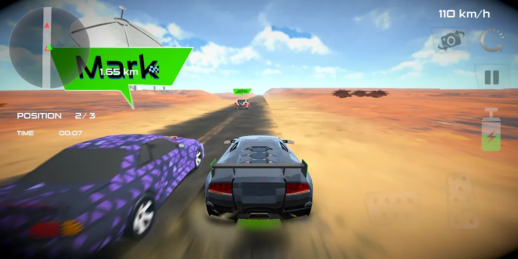 Скачать взлом Rally Car : Extreme Fury Race (Ралли Кар)  [МОД Mega Pack] — полная версия apk на Андроид screen 5