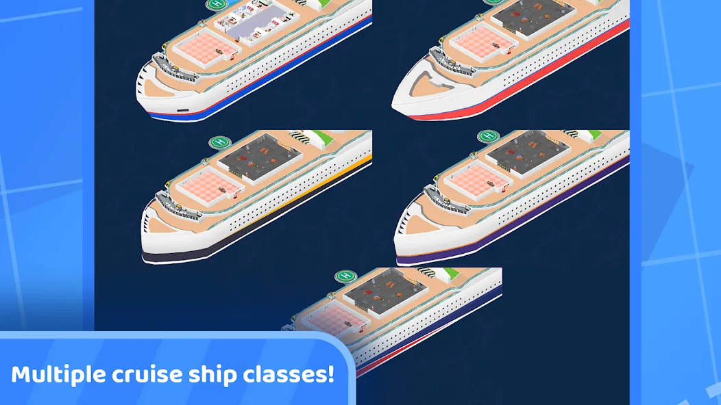 Взломанная Idle Cruise Ship Simulator (Айдл Круиз Шип Симулятор)  [МОД Unlocked] — полная версия apk на Андроид screen 3