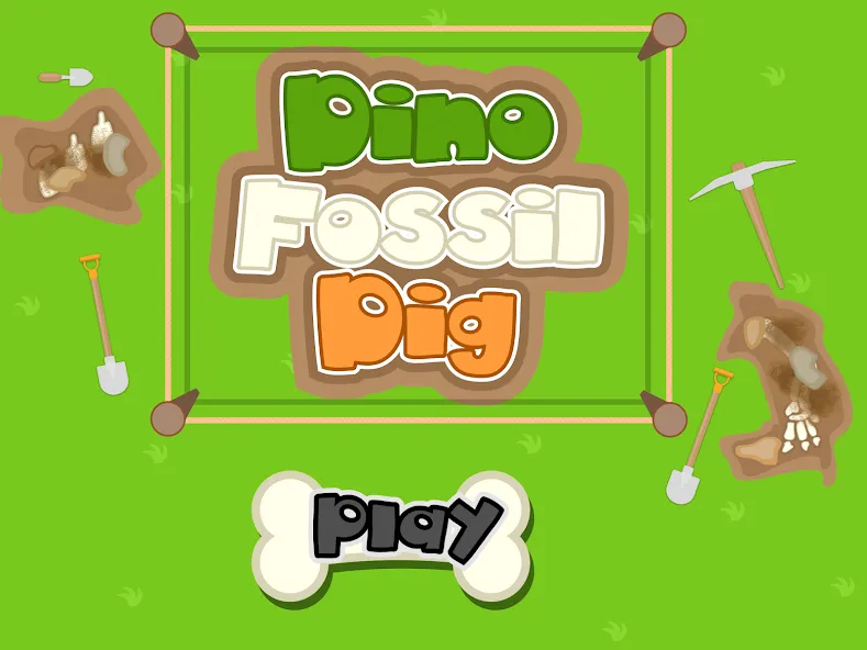 Скачать взломанную Dino Fossil Dig — Jurassic Adv (Дино Фоссил Диг)  [МОД Меню] — последняя версия apk на Андроид screen 1