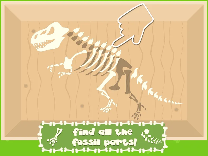 Скачать взломанную Dino Fossil Dig — Jurassic Adv (Дино Фоссил Диг)  [МОД Меню] — последняя версия apk на Андроид screen 2