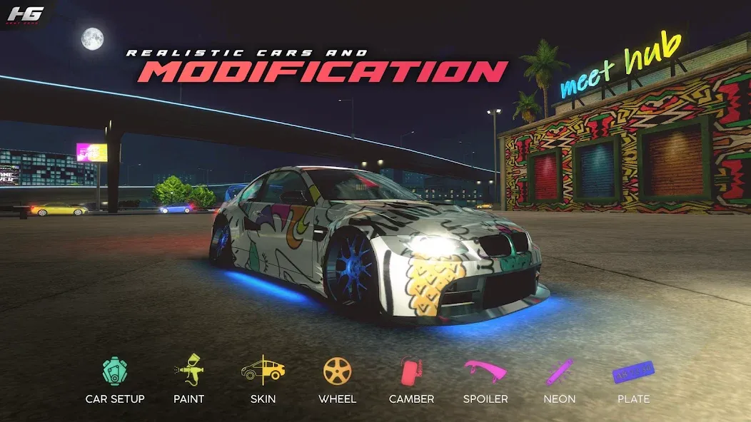 Скачать взлом Heat Gear — Race & Drift World (Хит Гир)  [МОД Menu] — стабильная версия apk на Андроид screen 4