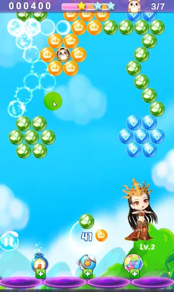 Взломанная Shoot Bubble Puzzle (Шут Бабл Пазл)  [МОД Все открыто] — полная версия apk на Андроид screen 4