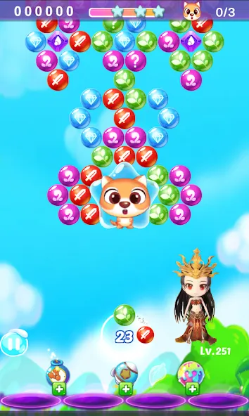 Взломанная Shoot Bubble Puzzle (Шут Бабл Пазл)  [МОД Все открыто] — полная версия apk на Андроид screen 5