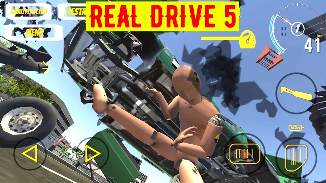 Скачать взлом Real Drive 5 (Реал Драйв 5)  [МОД Много денег] — полная версия apk на Андроид screen 1