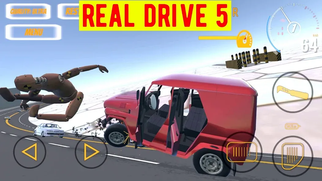 Скачать взлом Real Drive 5 (Реал Драйв 5)  [МОД Много денег] — полная версия apk на Андроид screen 5