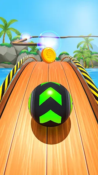 Взломанная Rolling Ball Game Hop Ball Run (Гоинг Боллс Гейм)  [МОД Unlimited Money] — последняя версия apk на Андроид screen 1