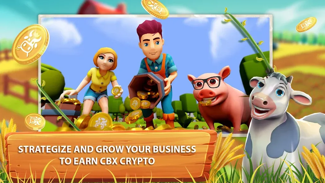 Скачать взлом CropBytes: A Crypto Farm Game (КропБайтс)  [МОД Много денег] — полная версия apk на Андроид screen 2