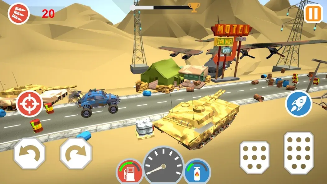 Скачать взлом Zombie Cars Crush: Racing Die (Зомби Карс)  [МОД Unlimited Money] — стабильная версия apk на Андроид screen 3