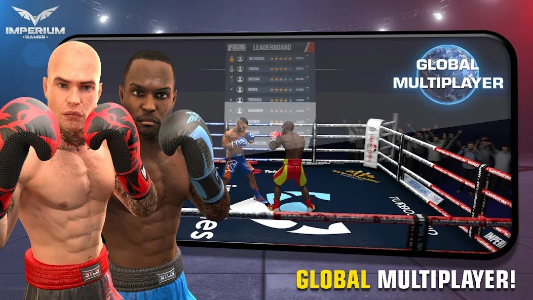 Скачать взломанную Boxing — Fighting Clash (Боксинг)  [МОД Unlocked] — полная версия apk на Андроид screen 1