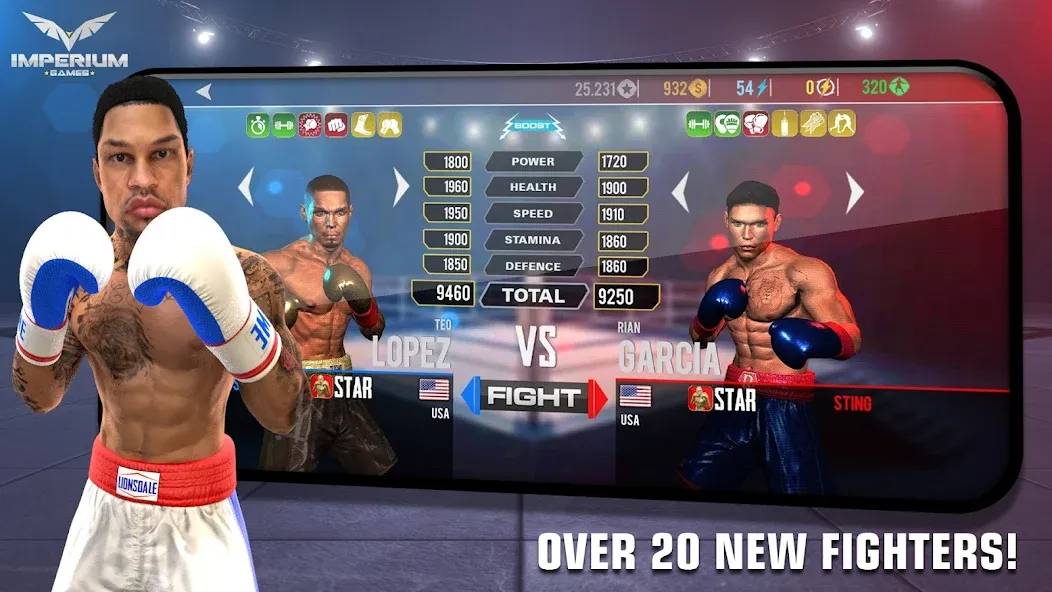 Скачать взломанную Boxing — Fighting Clash (Боксинг)  [МОД Unlocked] — полная версия apk на Андроид screen 4