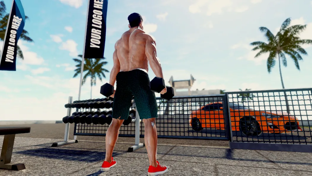 Скачать взломанную Iron Muscle IV — GYM simulator (Айрон Масл АйВи)  [МОД Меню] — стабильная версия apk на Андроид screen 2