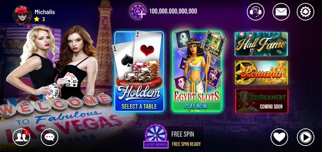 Скачать взлом POKER FAME (ПОКЕР ФЕЙМ)  [МОД Бесконечные монеты] — полная версия apk на Андроид screen 1