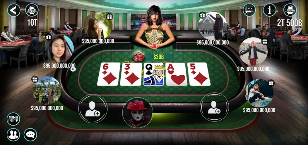 Скачать взлом POKER FAME (ПОКЕР ФЕЙМ)  [МОД Бесконечные монеты] — полная версия apk на Андроид screen 5