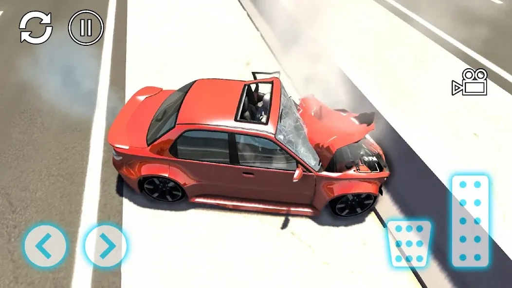 Взлом Car Crash Extreme  [МОД Mega Pack] — полная версия apk на Андроид screen 1