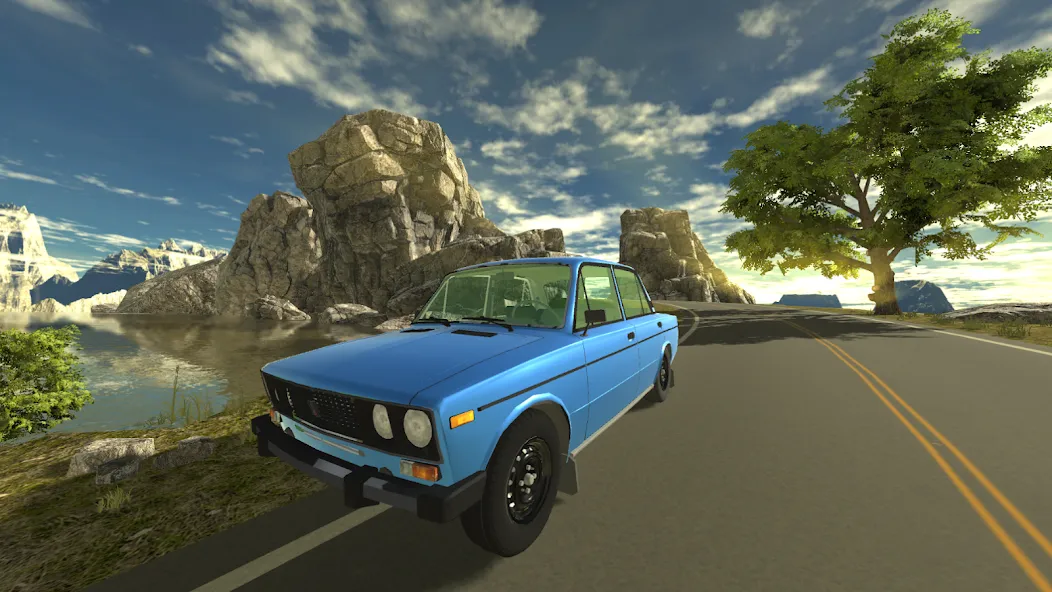 Скачать взлом Russian Car Lada 3D  [МОД Unlimited Money] — последняя версия apk на Андроид screen 1