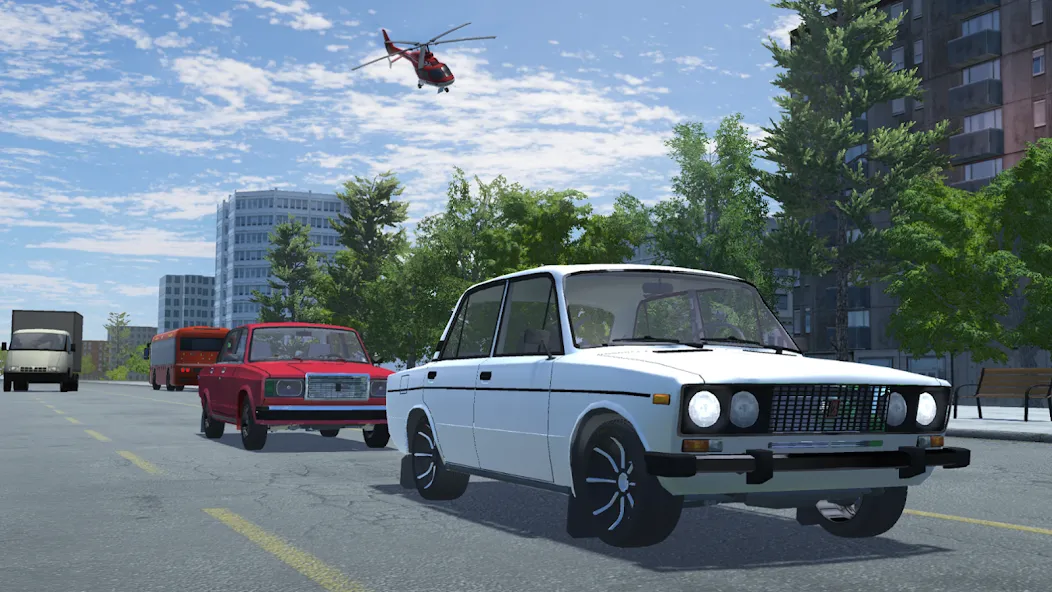 Скачать взлом Russian Car Lada 3D  [МОД Unlimited Money] — последняя версия apk на Андроид screen 3