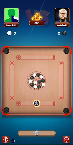 Взлом Carrom Board Clash : Pool game (Карром борд пул игра)  [МОД Menu] — последняя версия apk на Андроид screen 1