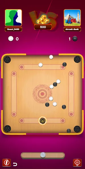 Взлом Carrom Board Clash : Pool game (Карром борд пул игра)  [МОД Menu] — последняя версия apk на Андроид screen 3