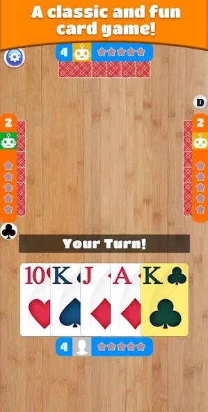 Взлом Euchre (Юкер)  [МОД Много денег] — стабильная версия apk на Андроид screen 1