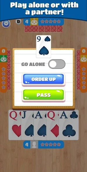 Взлом Euchre (Юкер)  [МОД Много денег] — стабильная версия apk на Андроид screen 3