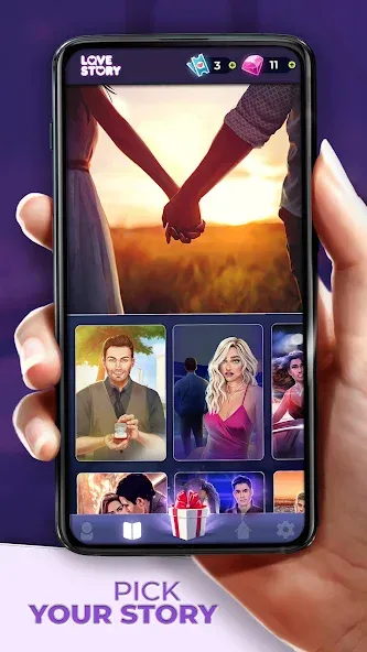 Скачать взлом Love Story ® Romance Games (Лав стори)  [МОД Бесконечные деньги] — последняя версия apk на Андроид screen 4