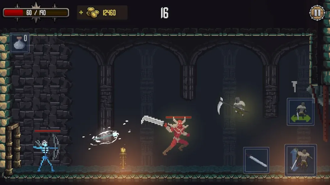 Взломанная Deathblaze Action Platformer (Смертельное пламя Экшен Платформер)  [МОД Все открыто] — стабильная версия apk на Андроид screen 4